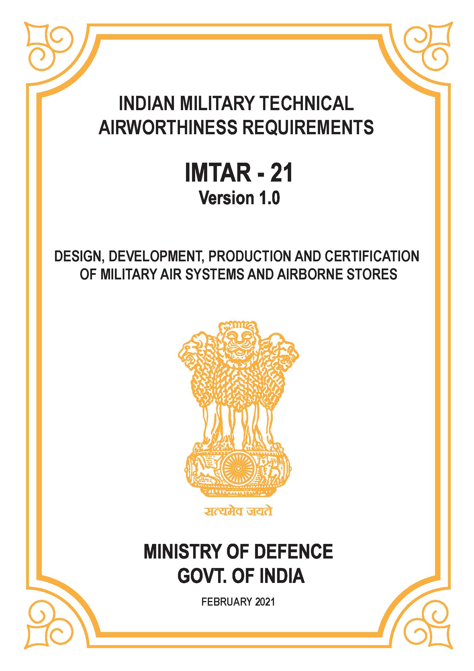 IMTAR-21 Version 1.0